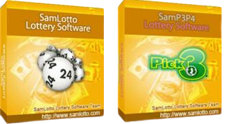 SamLotto and SamP3P4 software box
