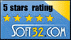 Soft32.com 5 Star Review