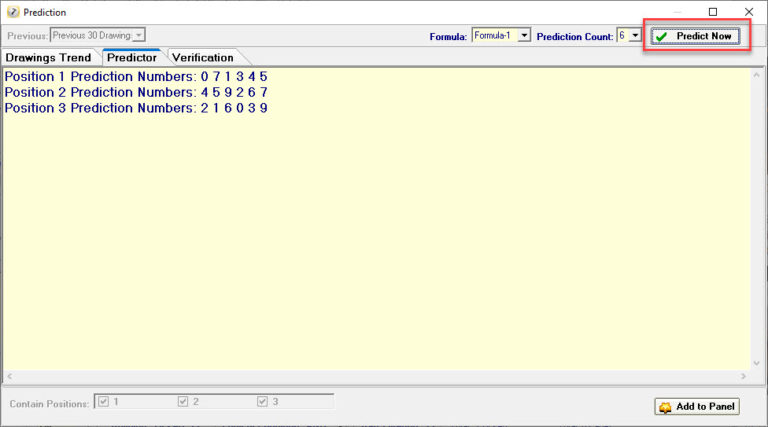 Use the SamP3P4 Prediction Algorithm to Predict Pick 3 and Pick 4 ...